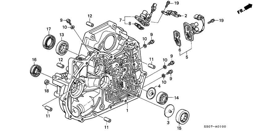Torque converter housing
