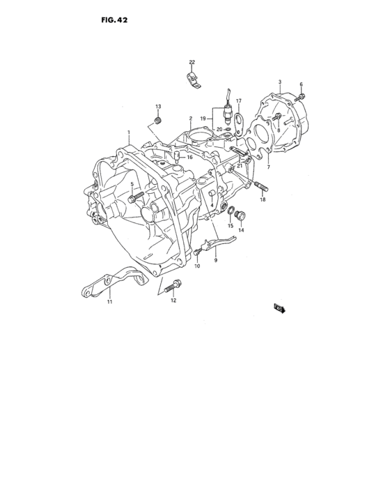 Mt tm transmission case