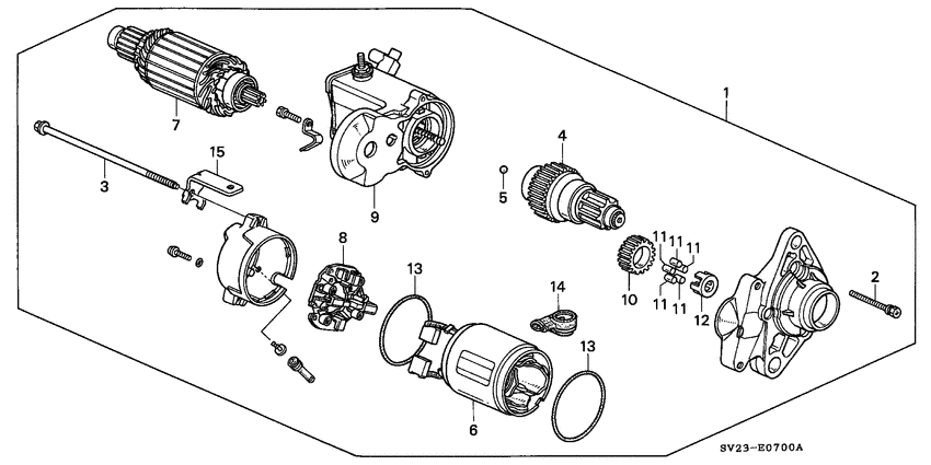 Starter motor