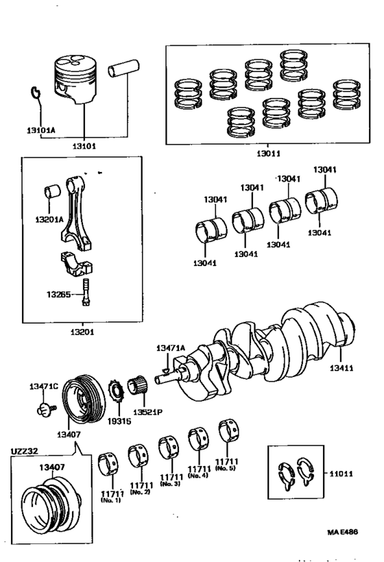 Crankshaft & Piston