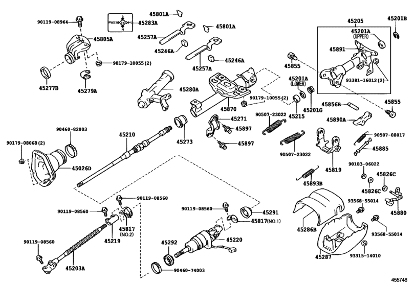 Steering Column & Shaft