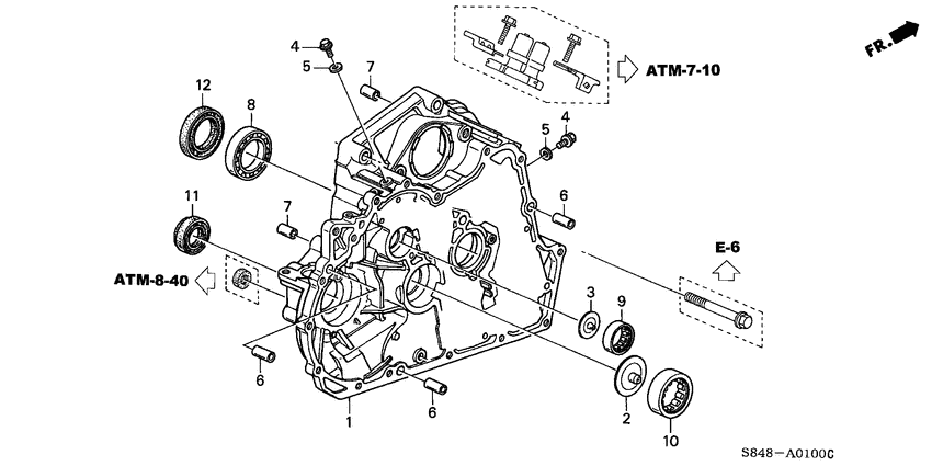 Torque converter housing
