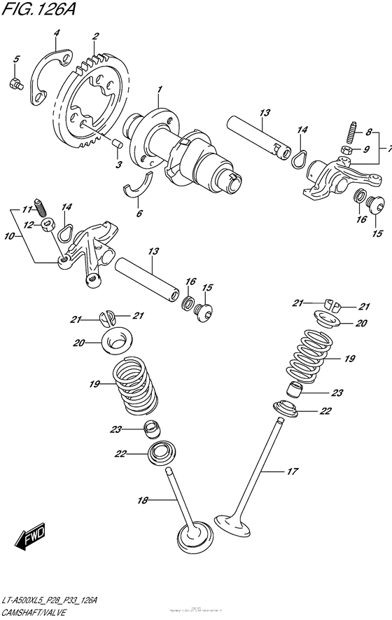 Camshaft/valve