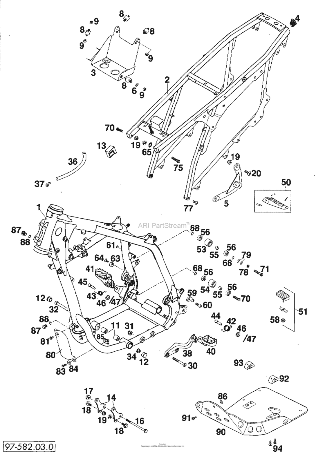 Frame, Sub Frame