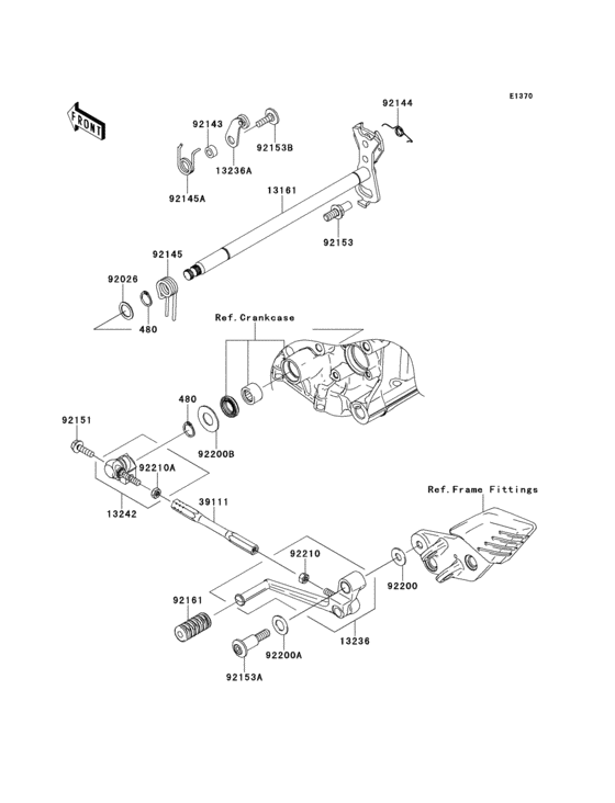 Gear change mechanism