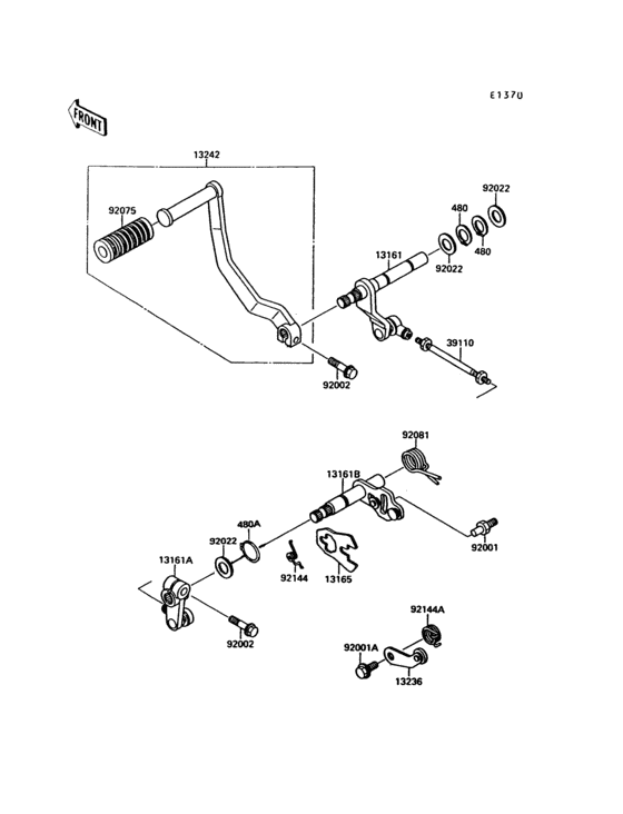 Gear change mechanism