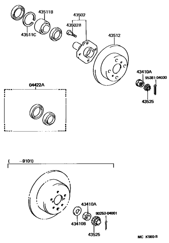 Front Axle Hub