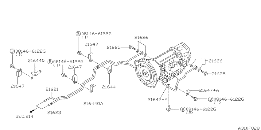 Auto transmission,transaxle & fitting