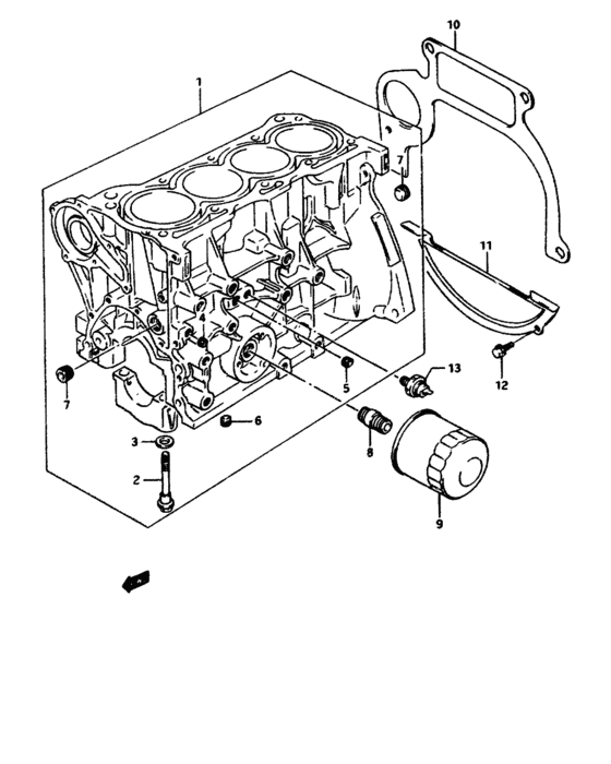 Cylinder block