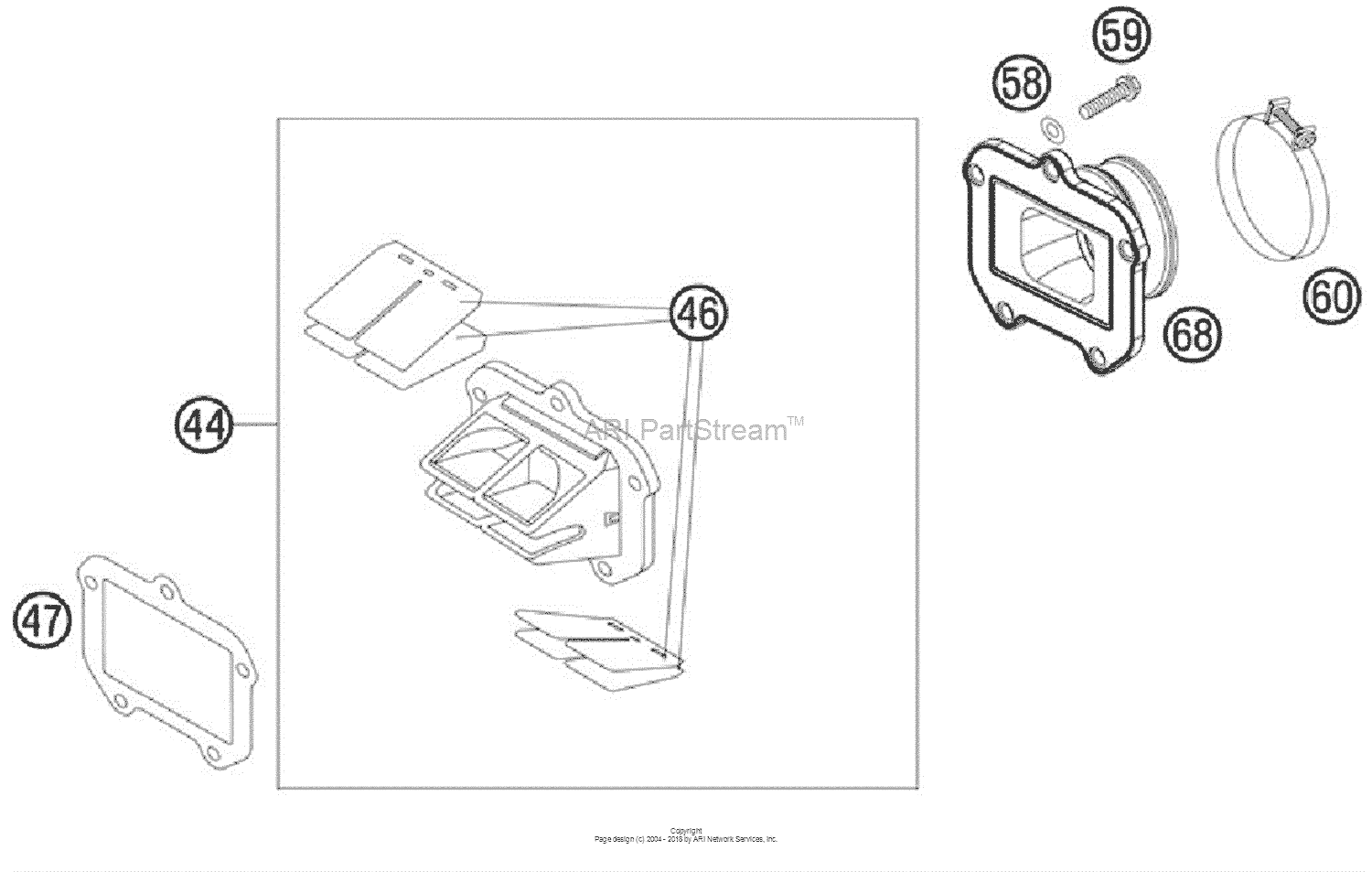 Reed Valve Case