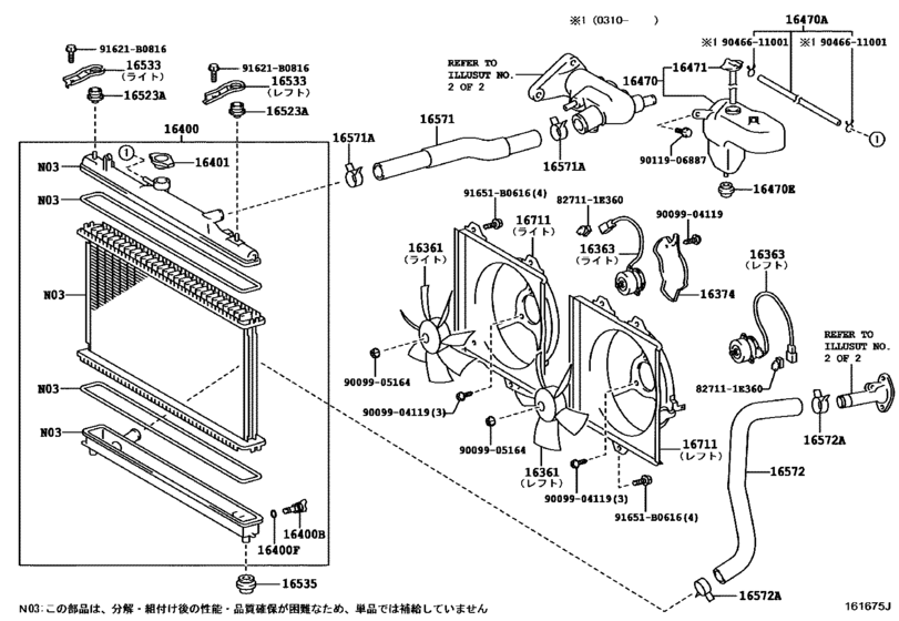 Radiator & Water Outlet