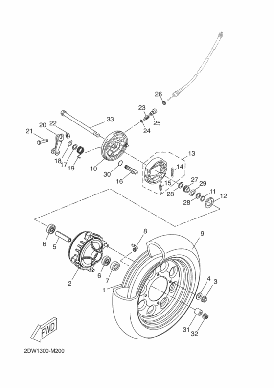 Front wheel