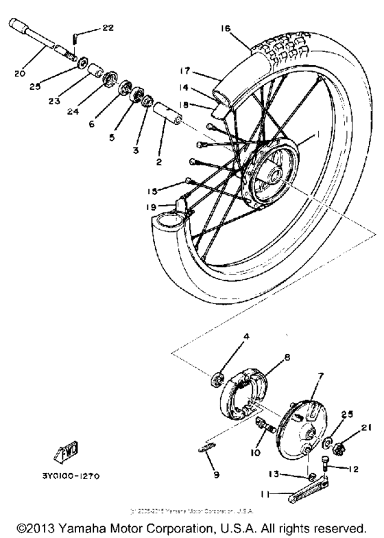Front wheel