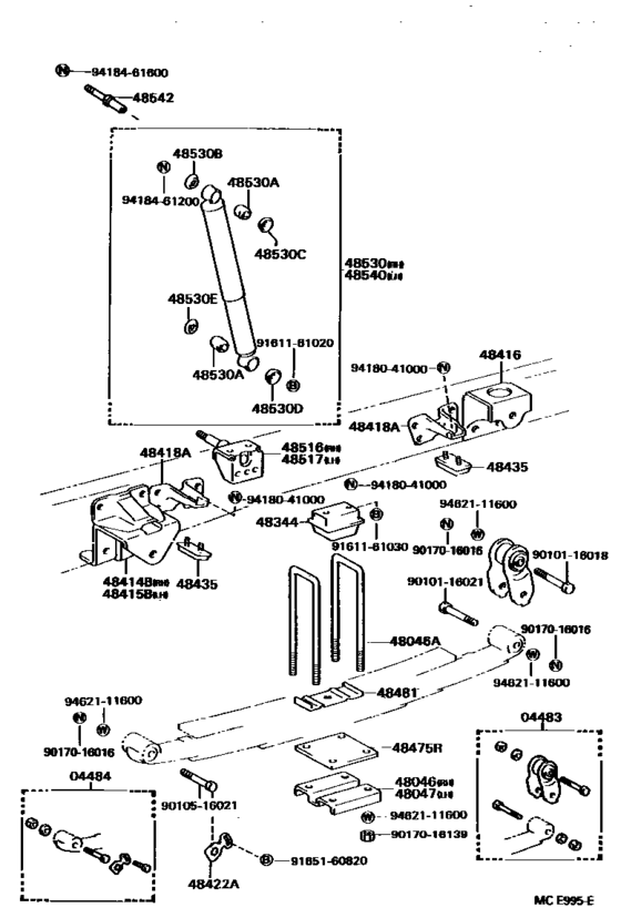 Rear Spring & Shock Absorber