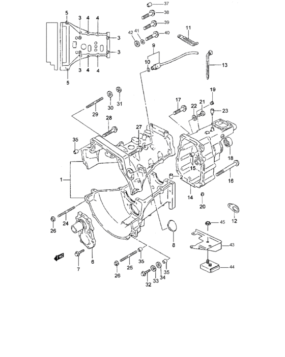 Suzuki Samurai Transfer Case Diagram