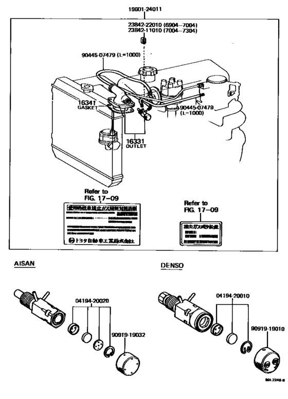 Radiator & Water Outlet