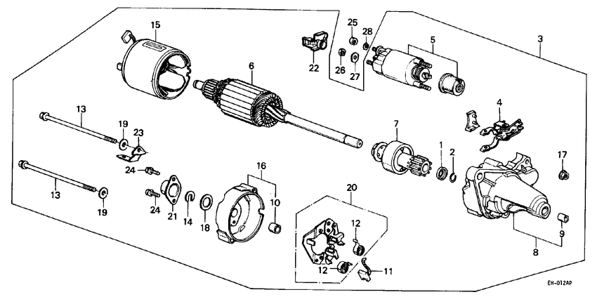 Starter motor