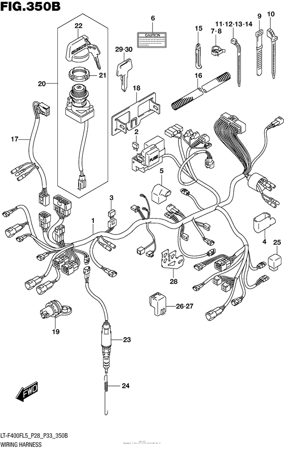Wiring Harness (Lt-F400Fl5 P33)