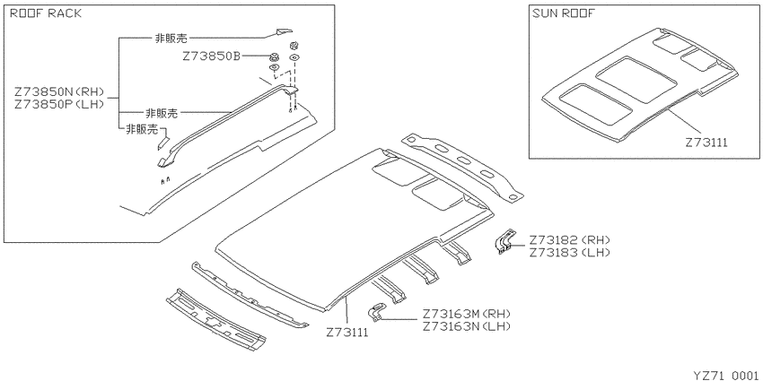roof panel & fitting