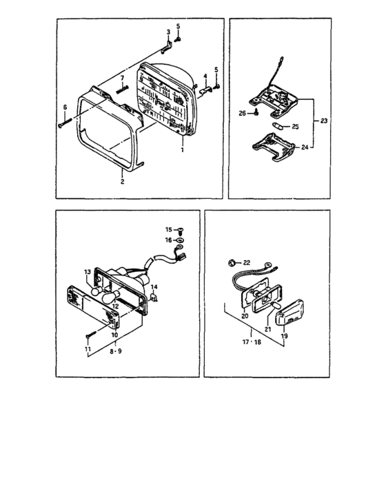 Front lamp