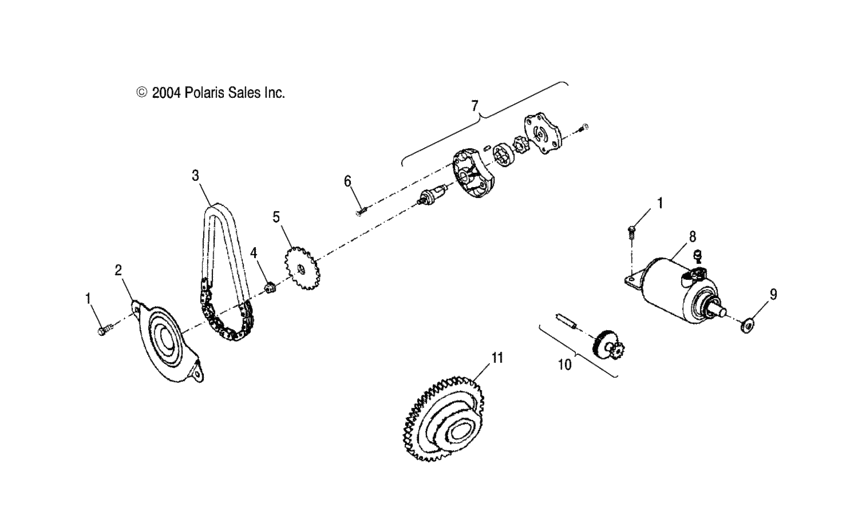Generator/starting motor