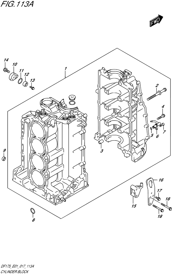 Cylinder block