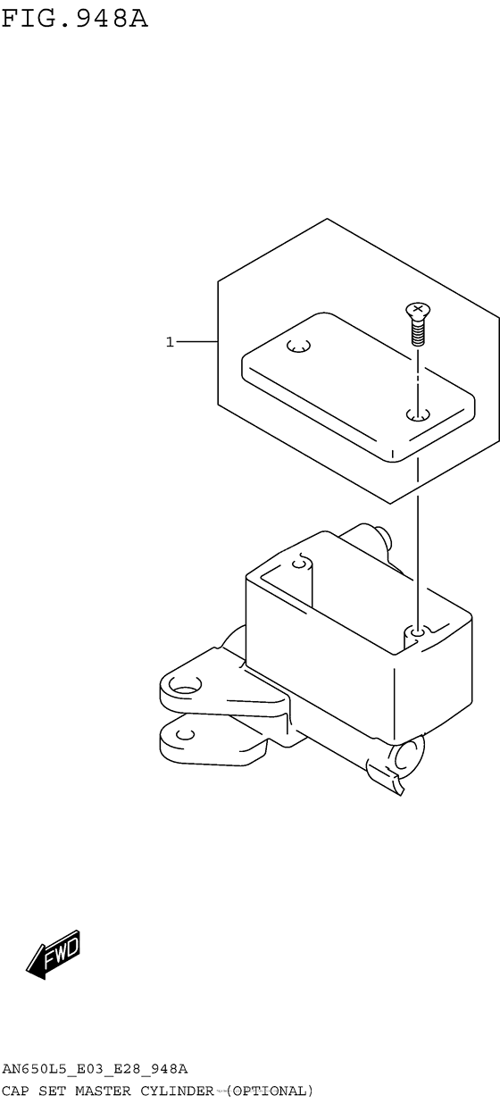 Cap Set Master Cylinder (Optional)
