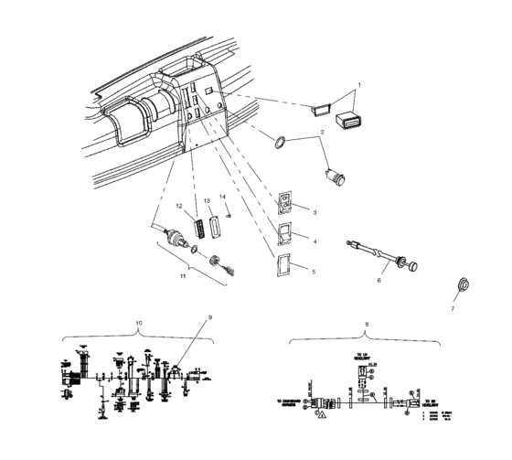 Dash instruments and controls