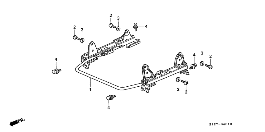Front seat components