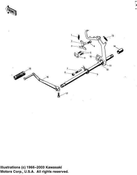 Gear change mechanism