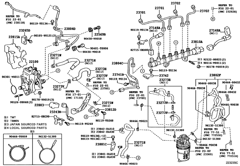 Injection Pump Assembly for 2016 2018 Toyota INNOVA/ KIJANG/ REVO/ UNSER/ ZACE GUN142