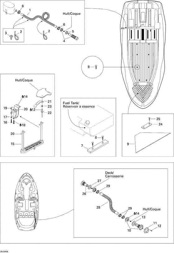 09- lower hull and ladder