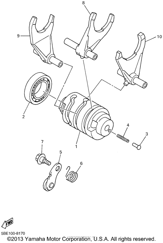 Shift Cam & Fork