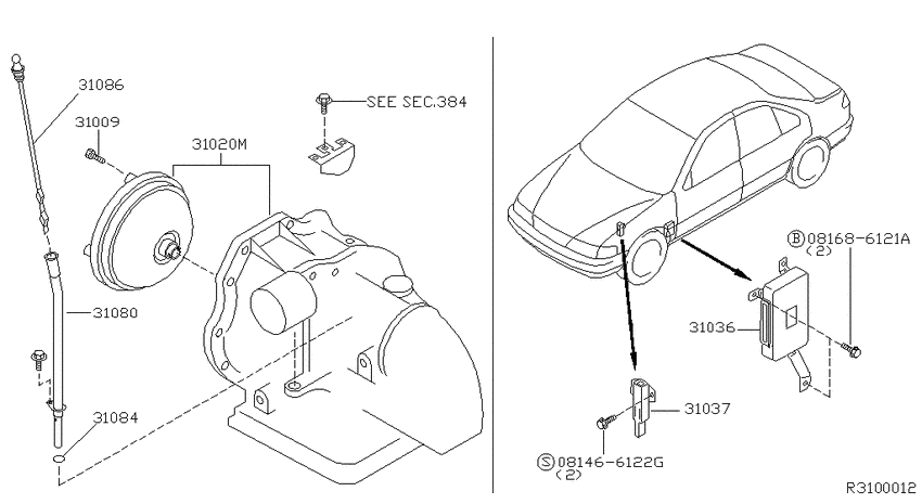 Auto transmission,transaxle & fitting