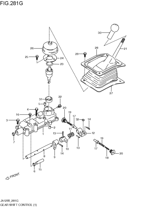gearlever control