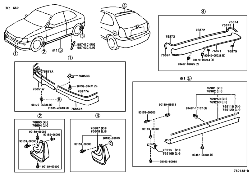 Mudguard & Spoiler