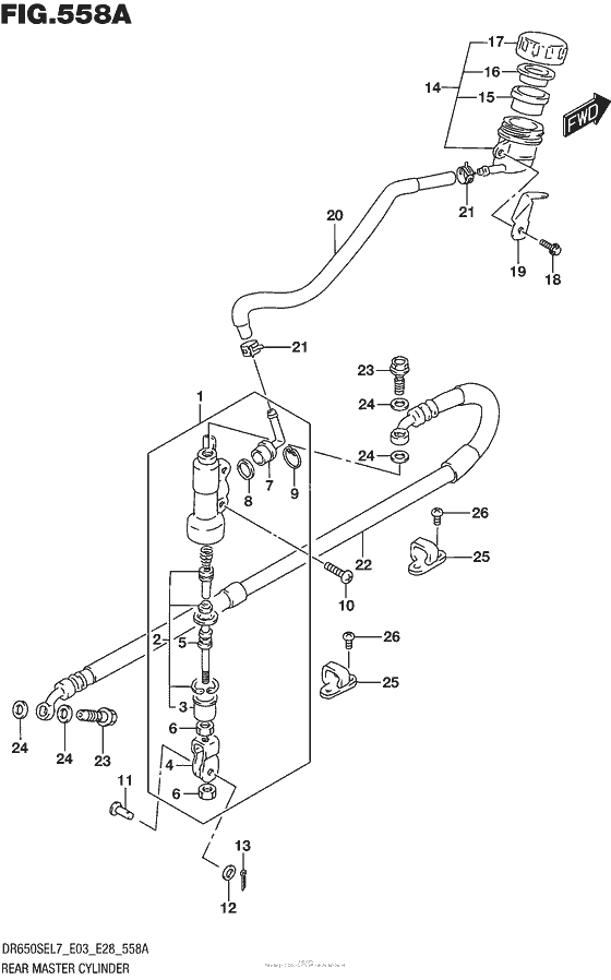 Rear Master Cylinder