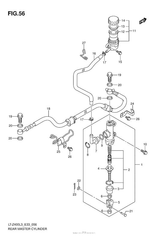 Rear Master Cylinder
