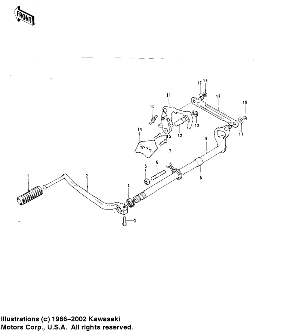 Gear change mechanism