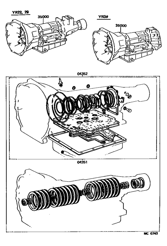 Transaxle Or Transmission Assy & Gasket Kit (Atm)