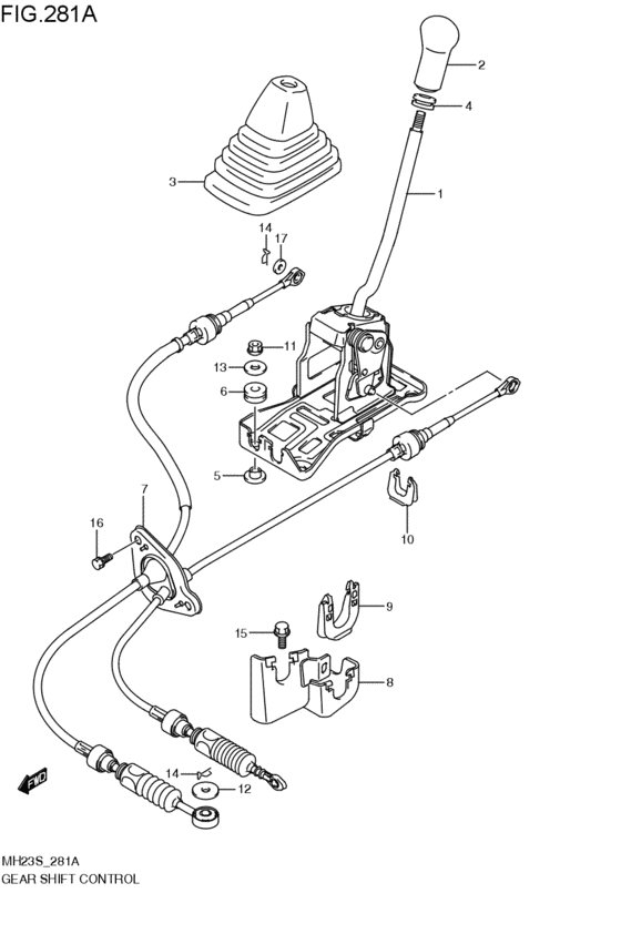 gearlever control