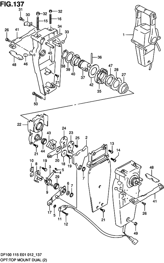 Opt:top mount dual
