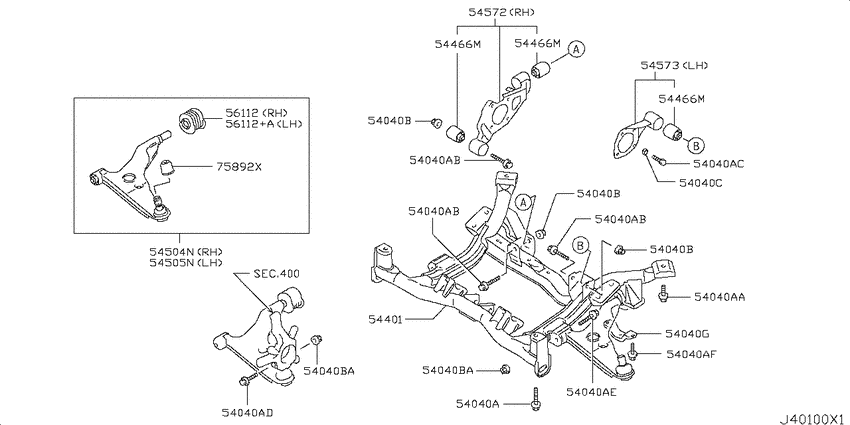 Front suspension