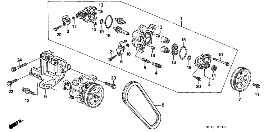 Power steering pump