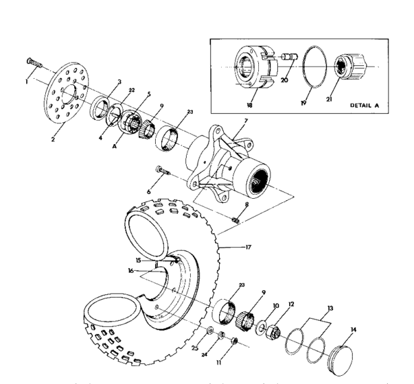 Front wheel assembly