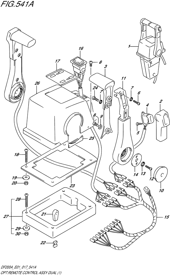Opt:remote control assy dual