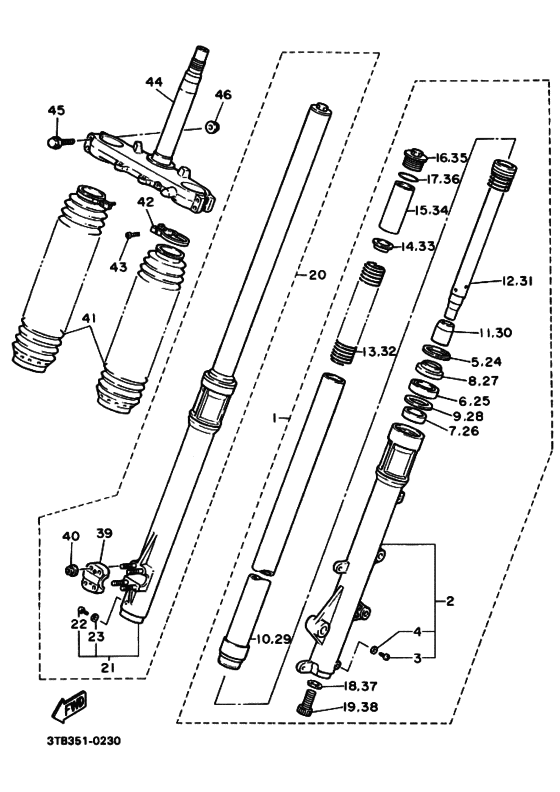 Front fork