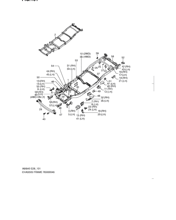 Chassis frame