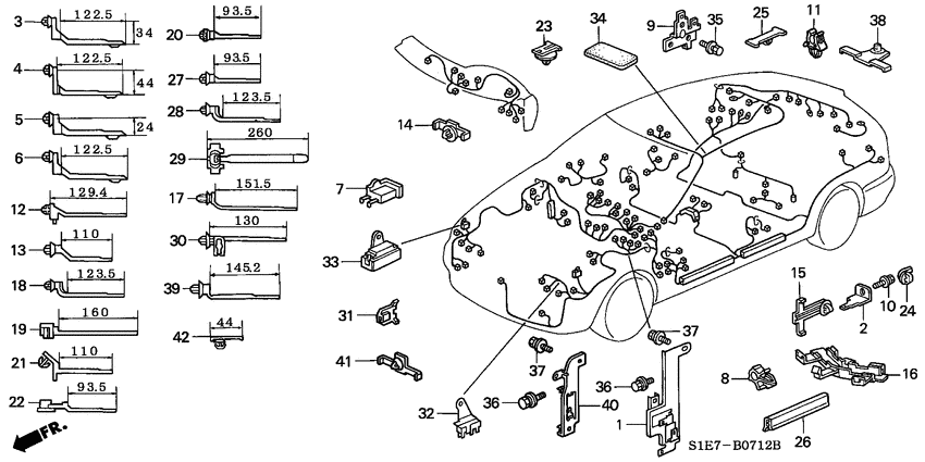 Harness band/bracket
