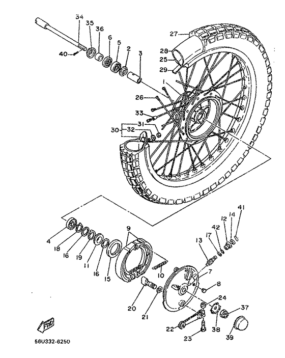 Front wheel